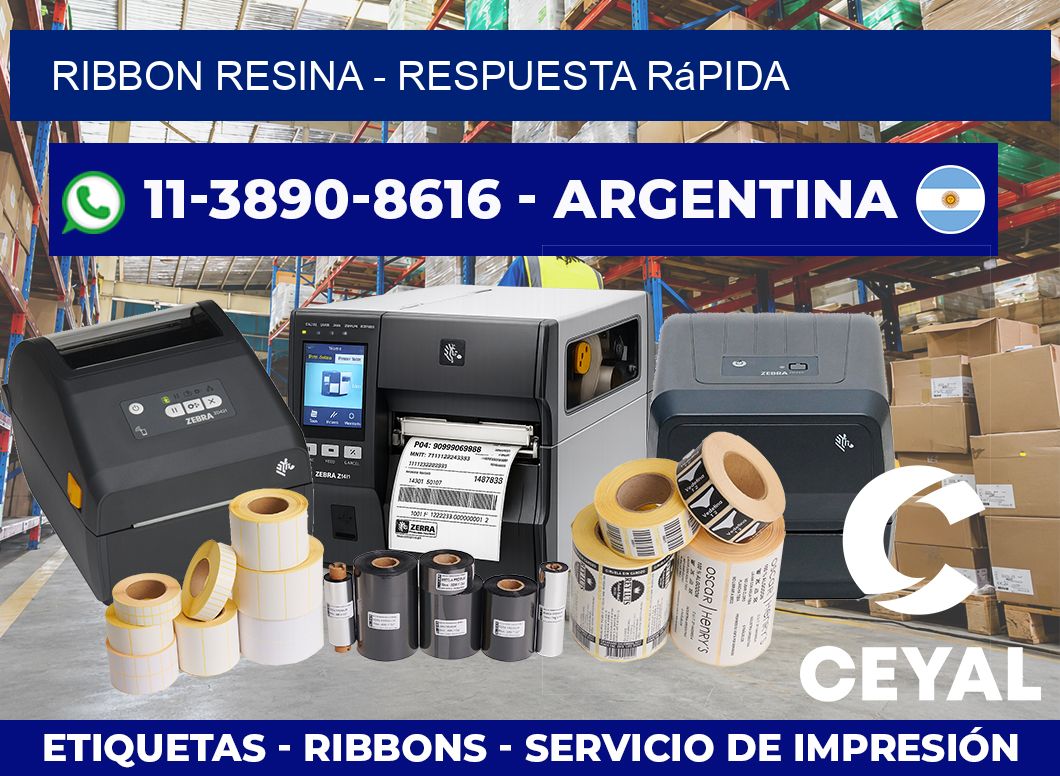 ribbon resina – Respuesta rápida
