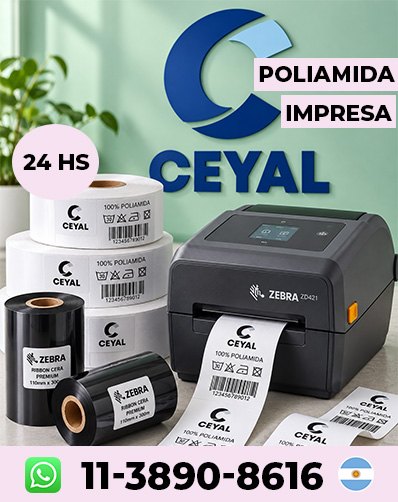 CINTA PARA TRANSFERENCIA TERMICA - Elegí tu medida
