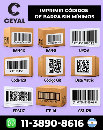 Impresora De Etiquetas Para Productos Y Mercadería argentina
