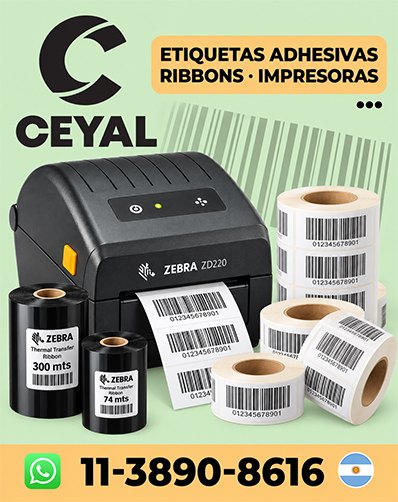 RIBBON CERA PARA IMPRIMIR - Consultá para tu producción